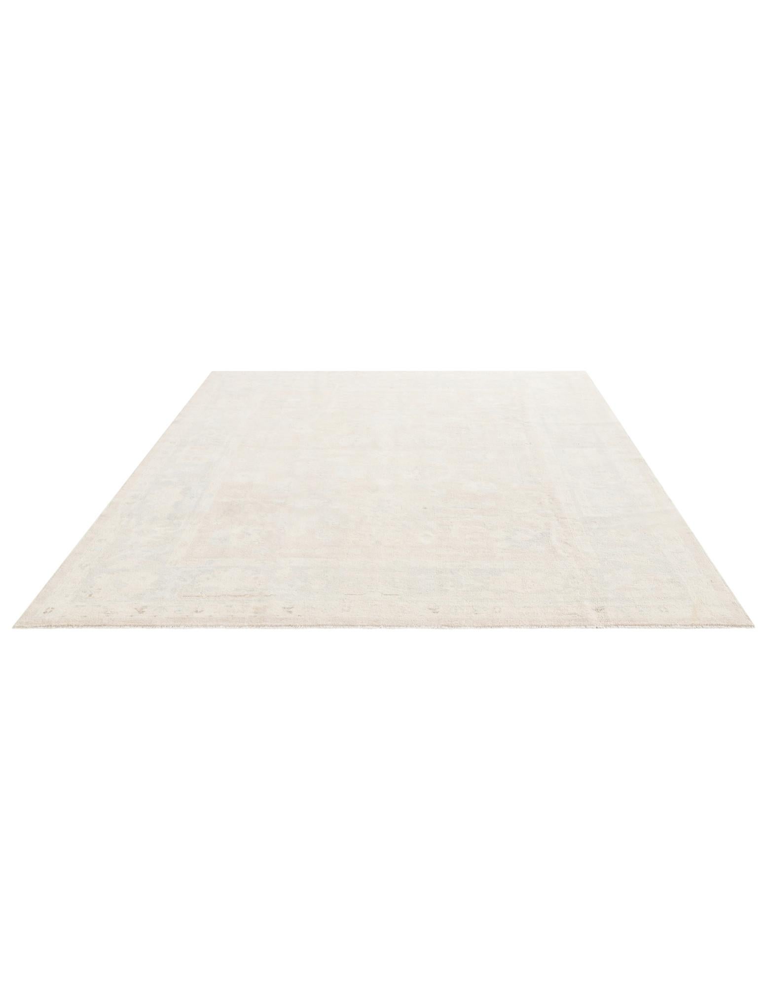 8' 2 x 9' 10 Hand Knotted Oushak Wool Rug