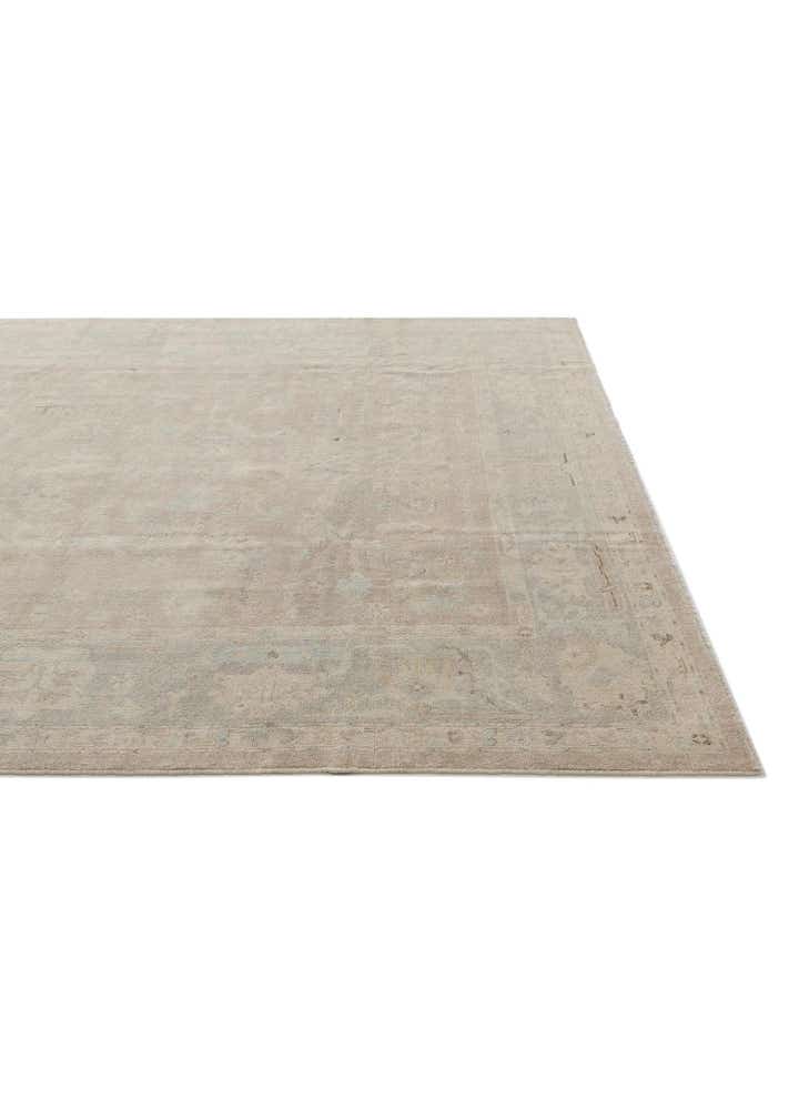 8' 2 x 9' 10 Hand Knotted Oushak Wool Rug