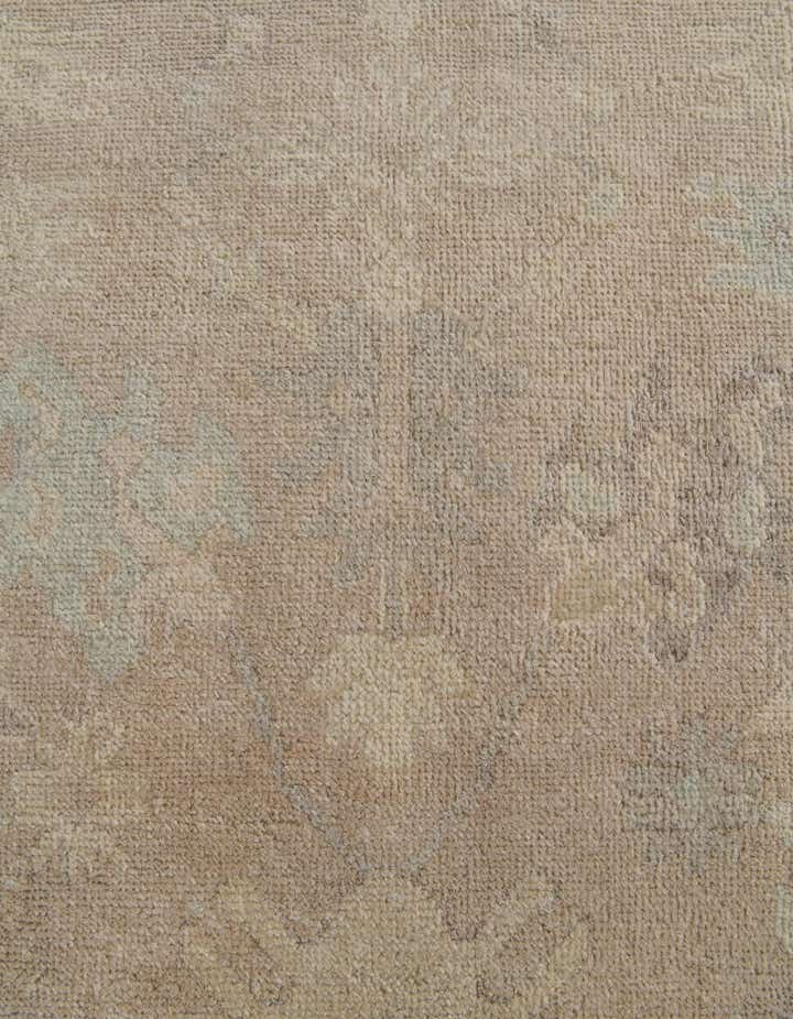 8' 2 x 9' 10 Hand Knotted Oushak Wool Rug