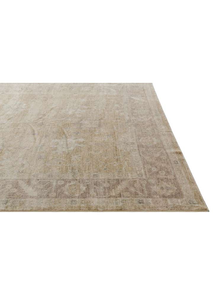 8' 11 x 11' 9 Hand Knotted Oushak Wool Rug