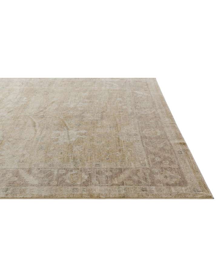 8' 11 x 11' 9 Hand Knotted Oushak Wool Rug