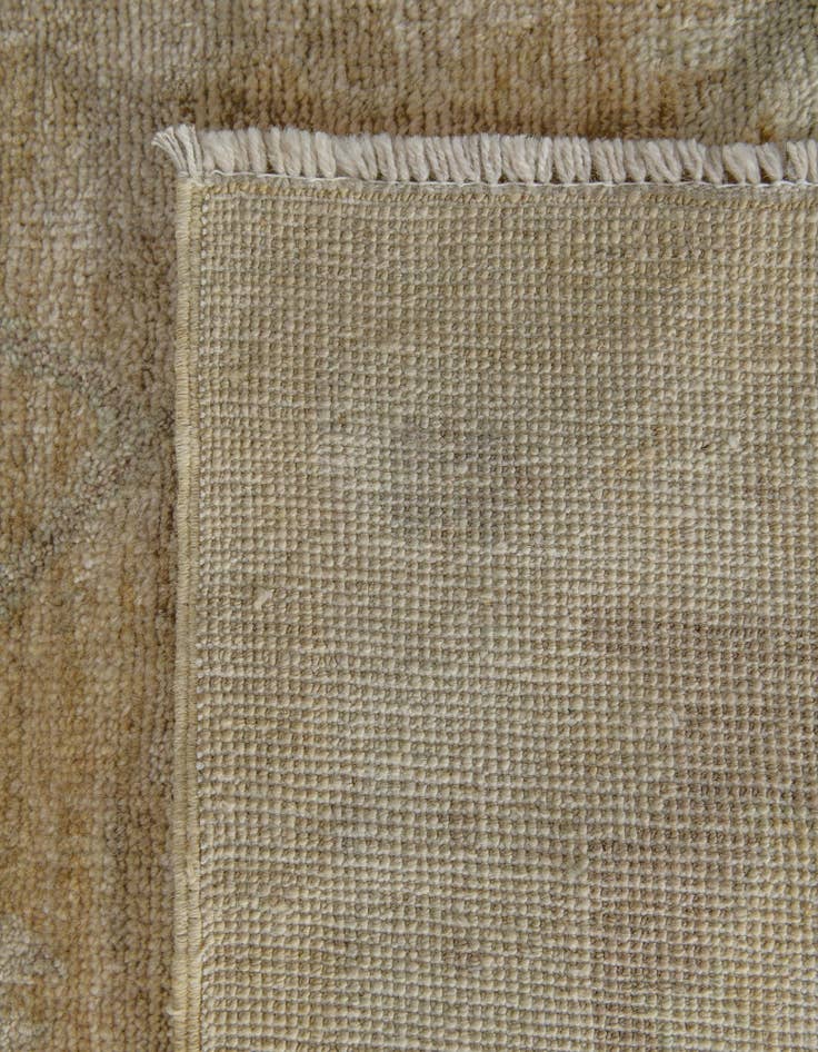 Detail image of 8' 11 x 11' 9  Hand Knotted Oushak Wool Rug