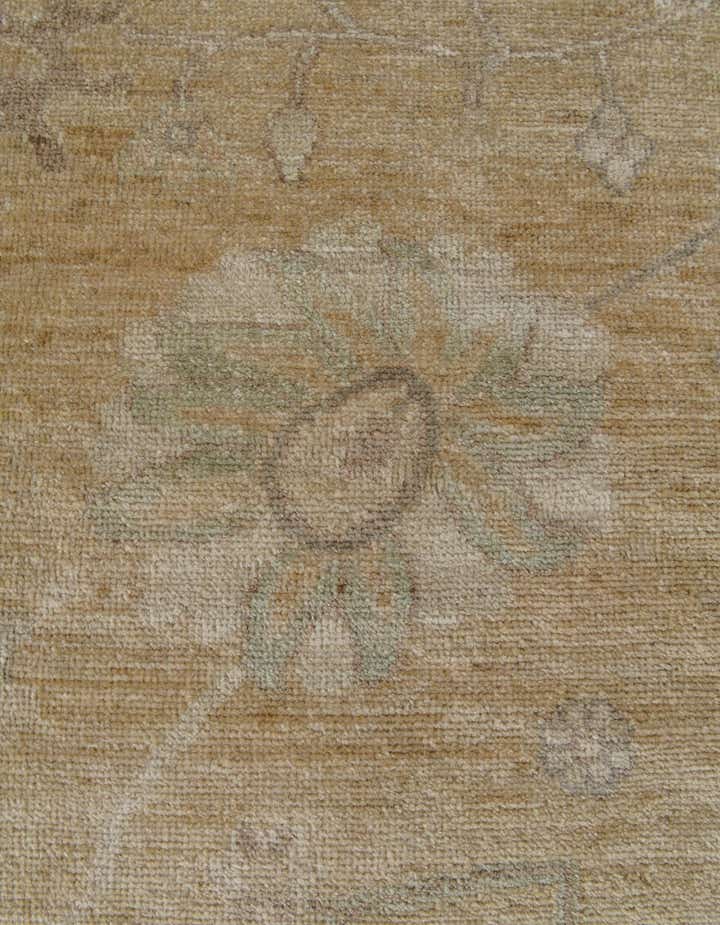 8' 11 x 11' 9 Hand Knotted Oushak Wool Rug