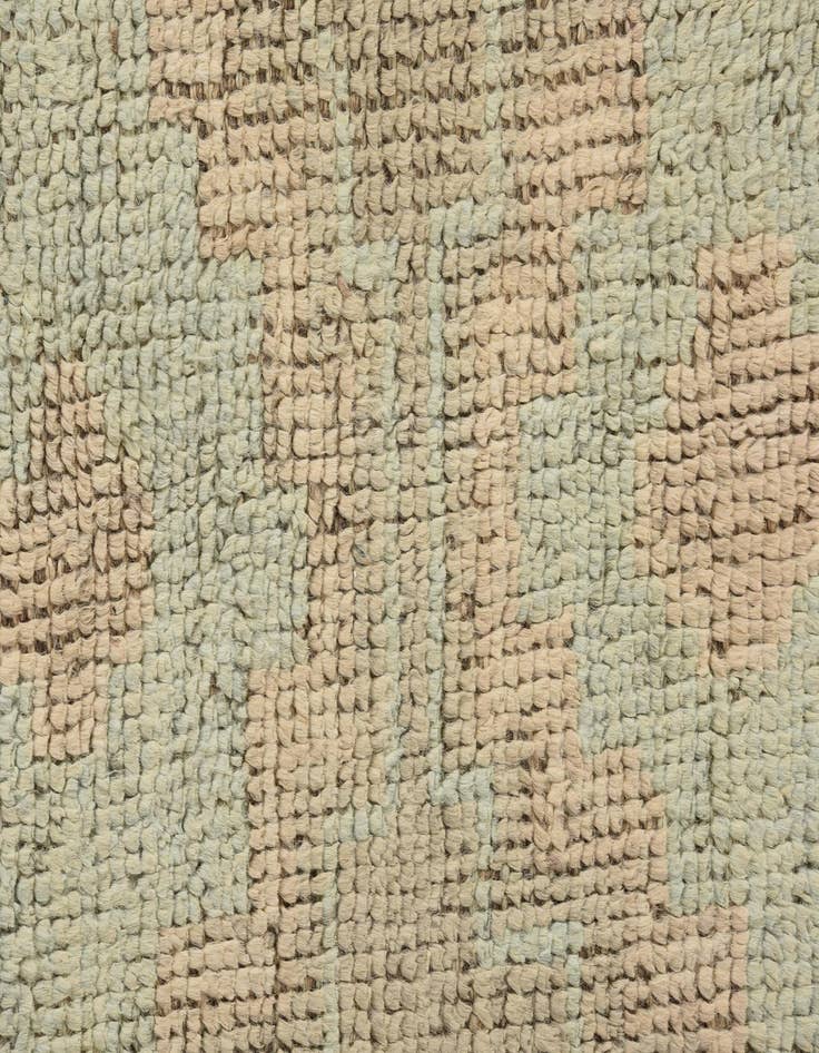 Detail image of 8' 7 x 10' 5 Hand Knotted Oushak Wool Rug