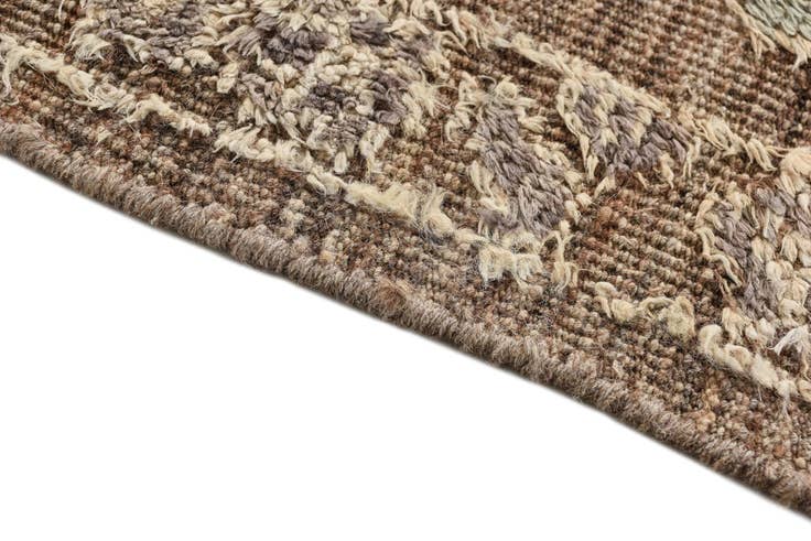 Detail image of 9' 1 x 12' 4 Hand Knotted Oushak Wool Rug
