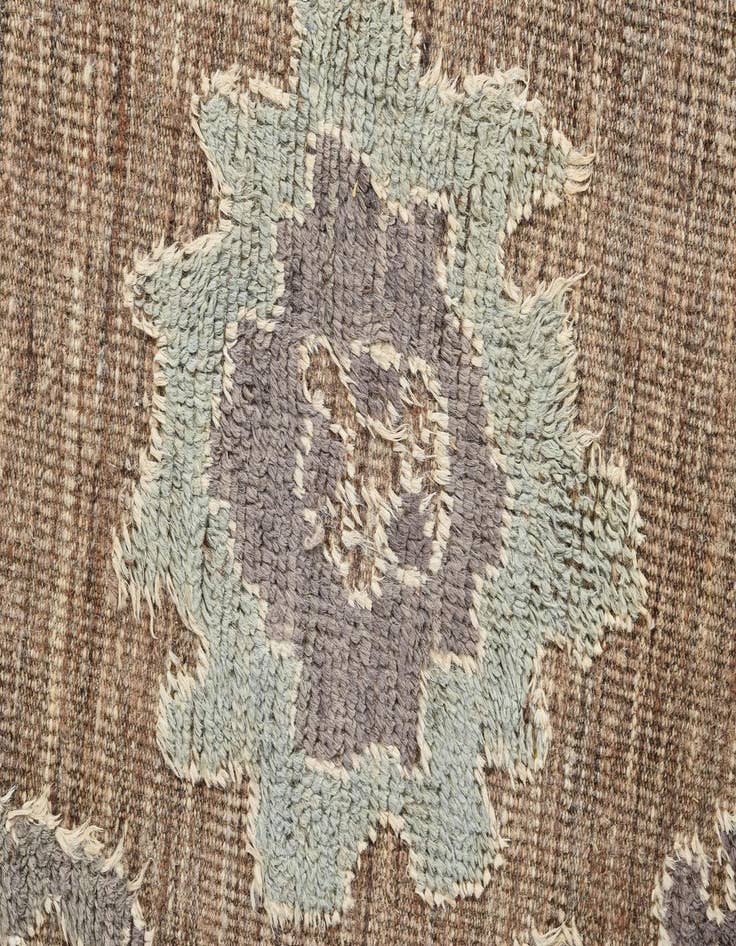 Detail image of 9' 1 x 12' 4  Hand Knotted Oushak Wool Rug