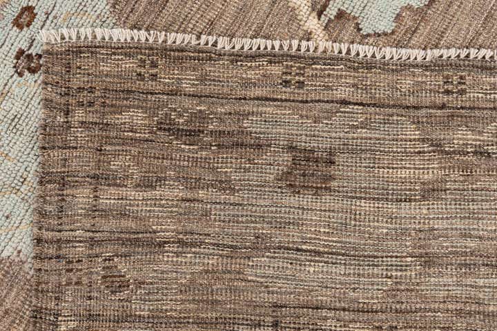 8' 10 x 11' 10 Hand Knotted Oushak Wool Rug