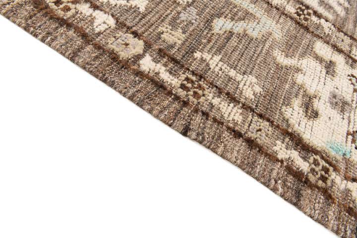 8' 10 x 11' 10 Hand Knotted Oushak Wool Rug