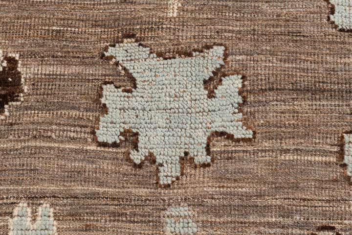 8' 10 x 11' 10 Hand Knotted Oushak Wool Rug