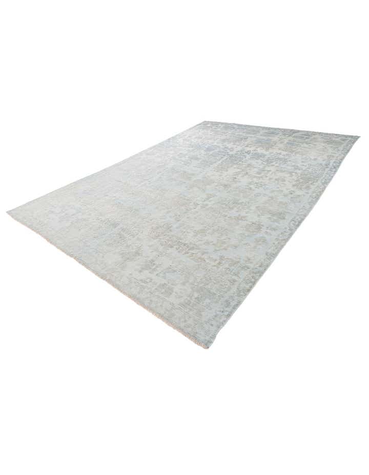 8' 9 x 12' 6 Hand Knotted Oushak Wool Rug