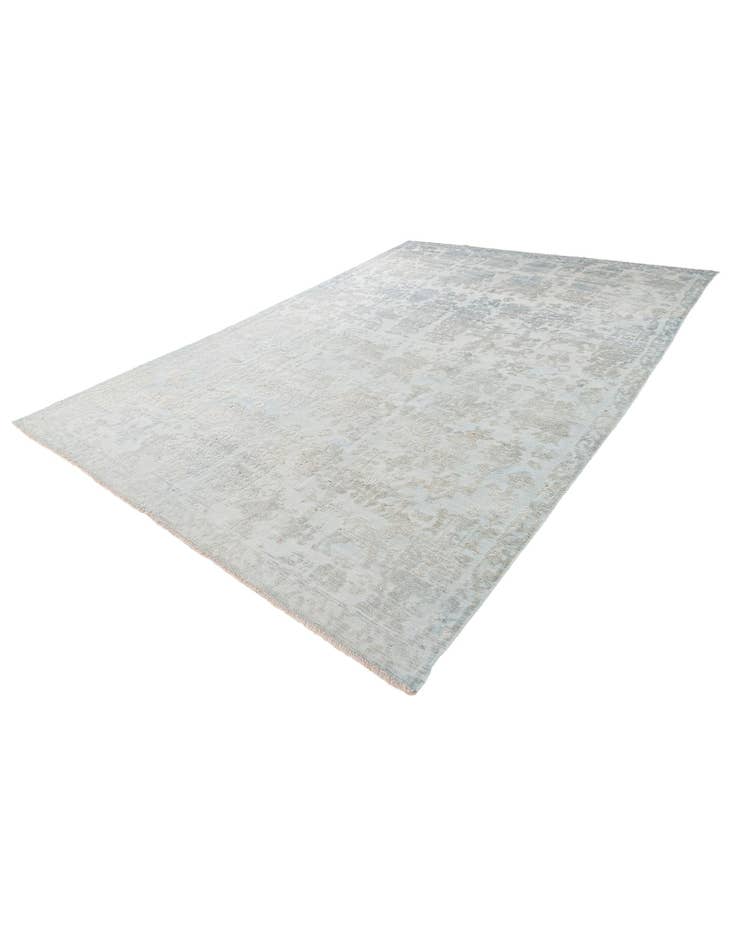 Detail image of 8' 9 x 12' 6 Hand Knotted Oushak Wool Rug