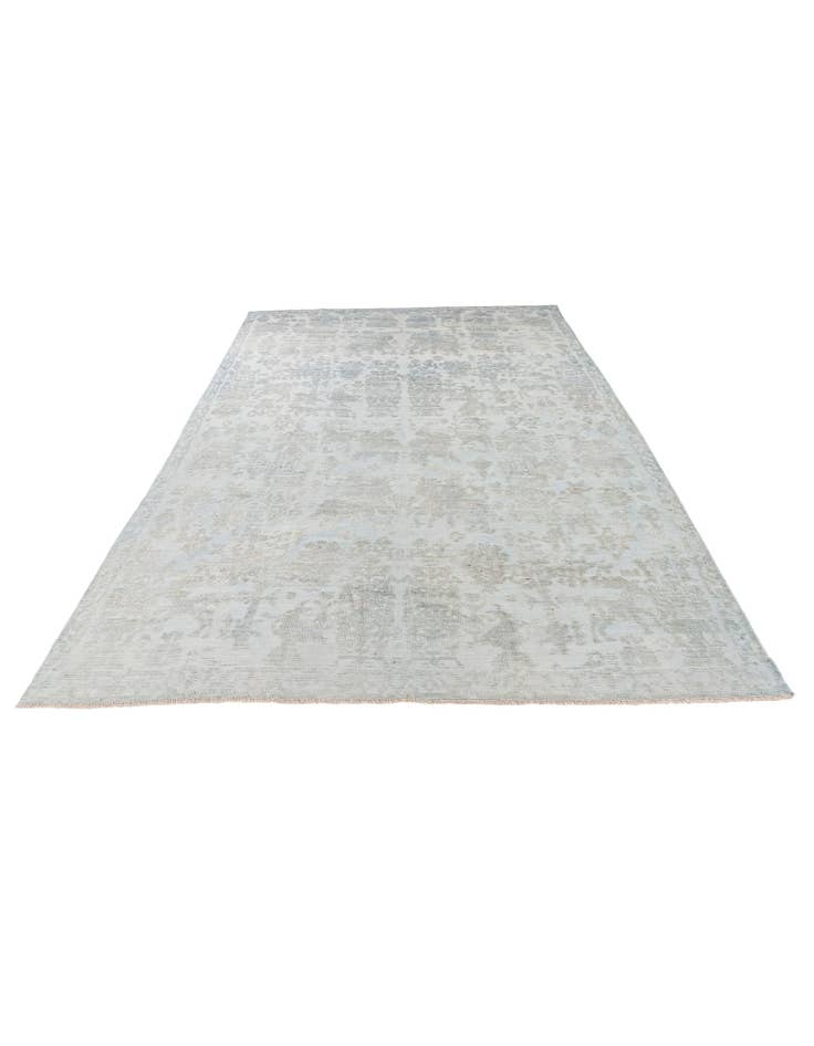 Detail image of 8' 9 x 12' 6 Hand Knotted Oushak Wool Rug