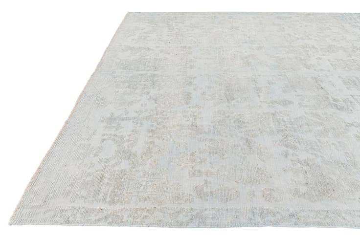 Detail image of 8' 9 x 12' 6 Hand Knotted Oushak Wool Rug