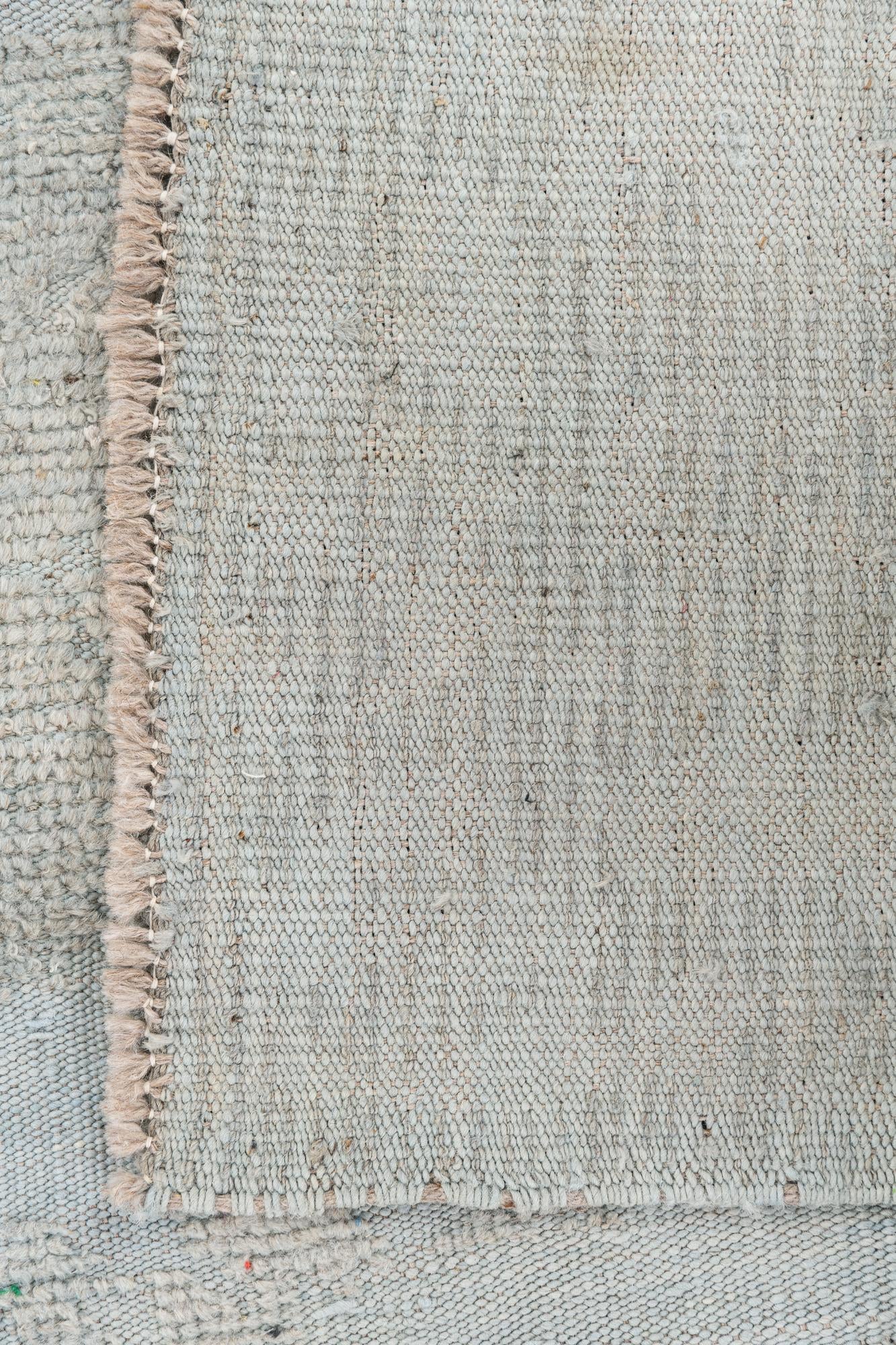 8' 9 x 12' 6 Hand Knotted Oushak Wool Rug