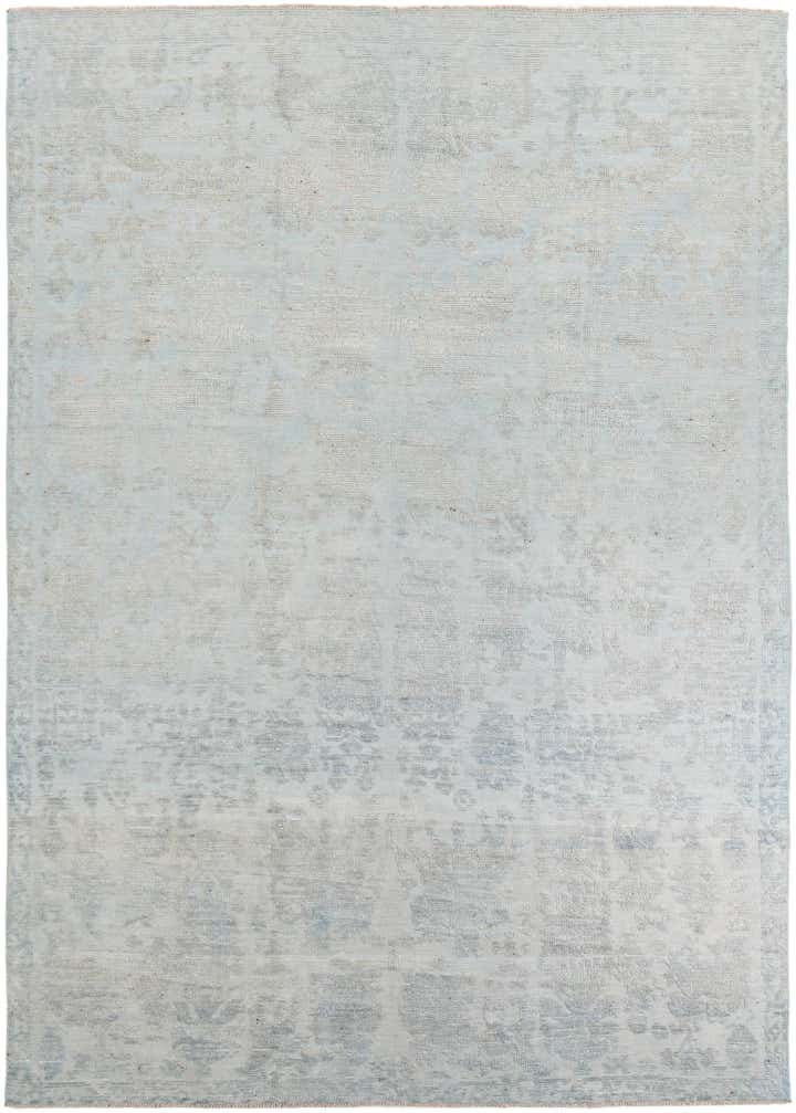 8' 9 x 12' 6 Hand Knotted Oushak Wool Rug