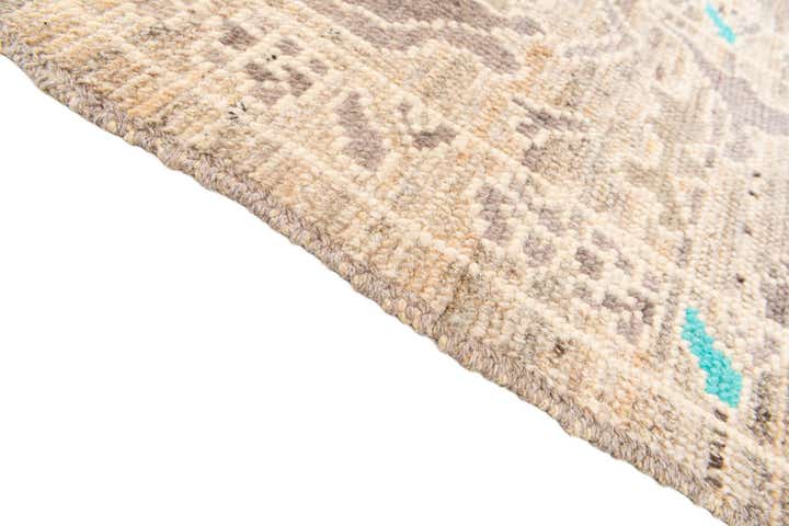 8' 6 x 10' 6 Hand Knotted Oushak Wool Rug