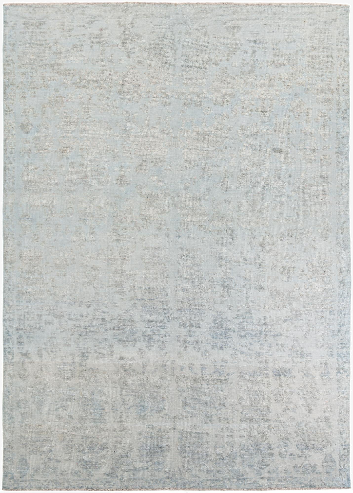 8' 9 x 12' 6  Hand Knotted Oushak Wool Rug