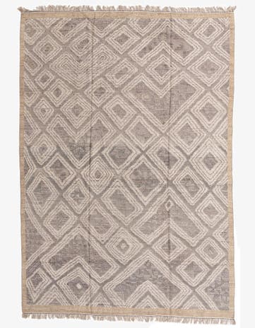 10' 2 x 14' 7 Hand Knotted Oushak Wool Rug