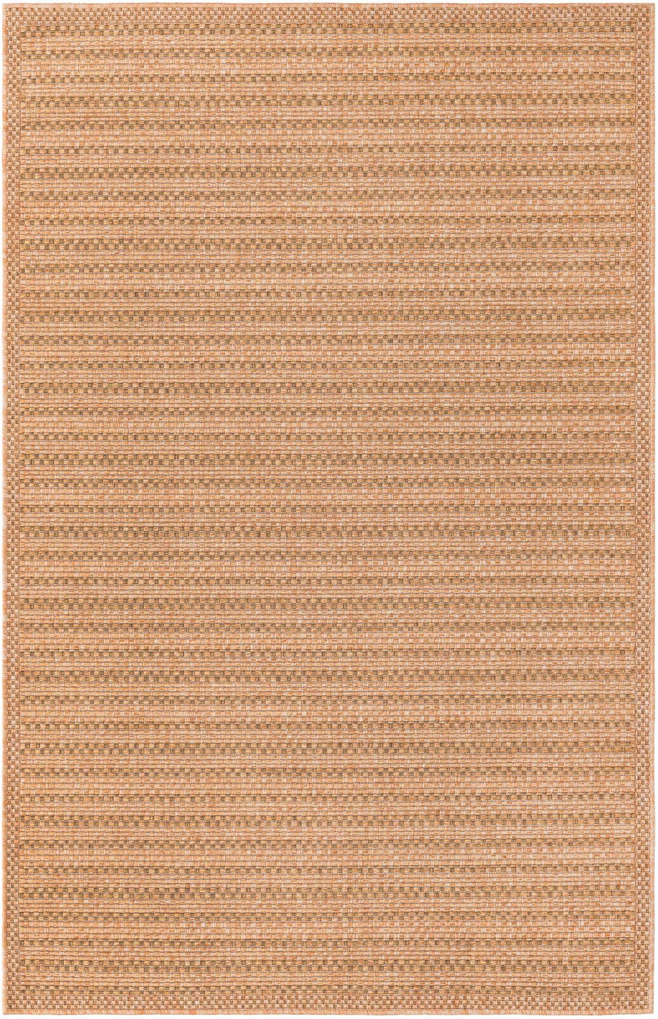 5' 3 x 8' Easy-Clean Border Indoor / Outdoor Rug