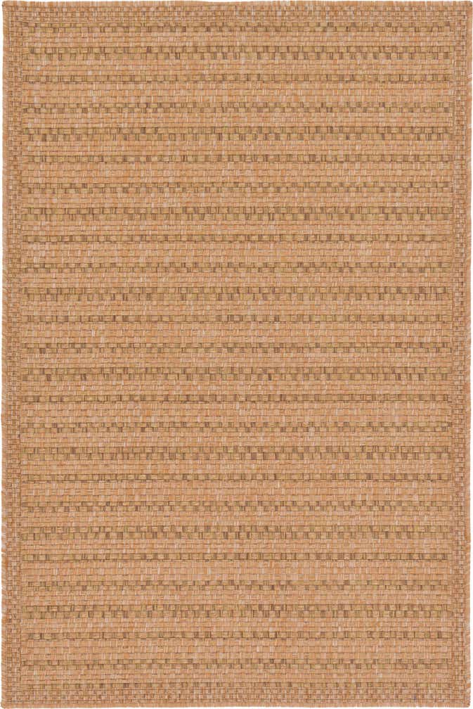 3' 3 x 5' Easy-Clean Border Indoor / Outdoor Rug