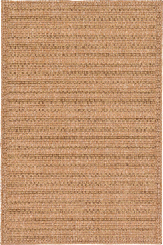 Detail image of 3' 3 x 5' Easy-Clean Border Indoor / Outdoor Rug