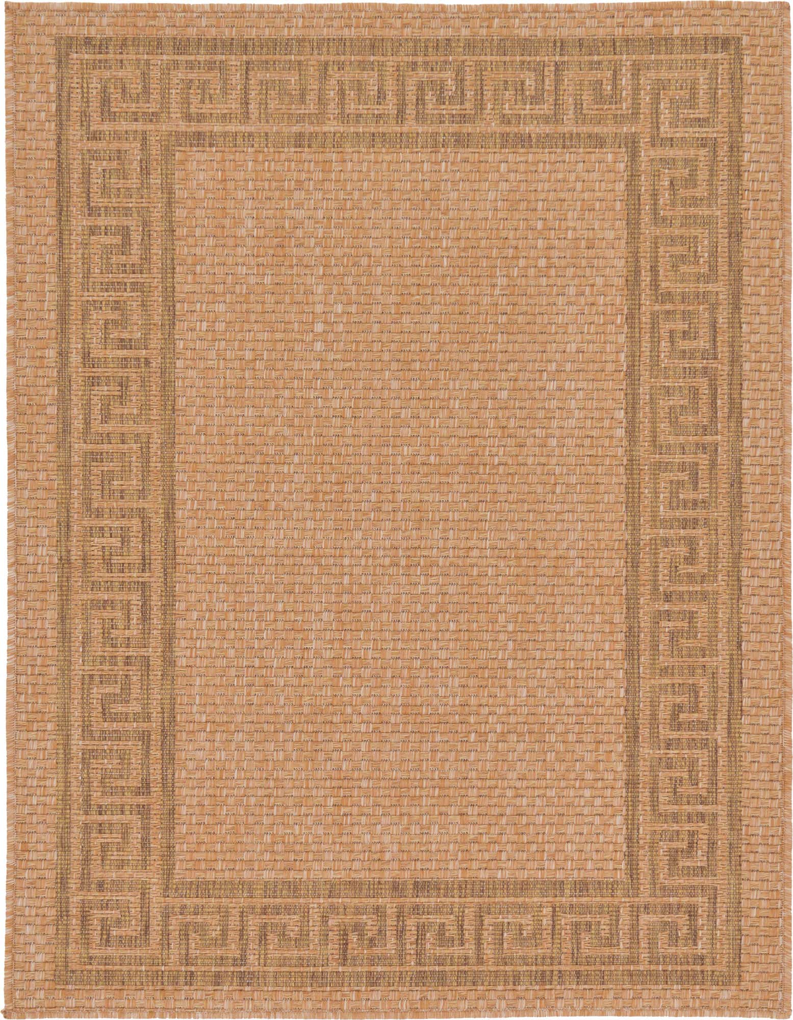 3' 3 x 5' Easy-Clean Border Indoor / Outdoor Rug