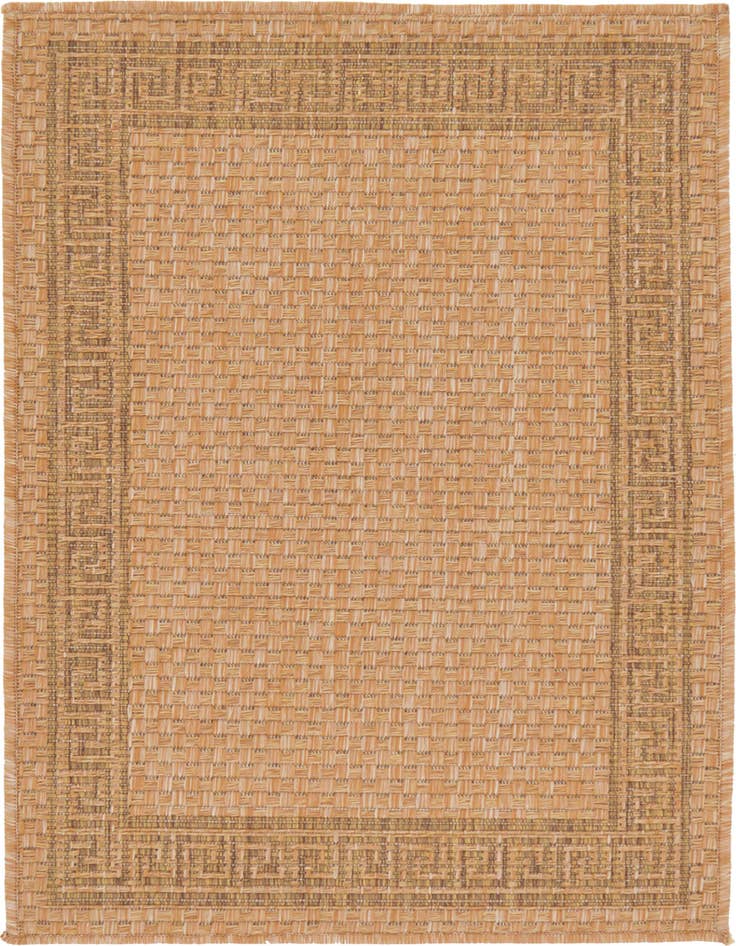Detail image of 2' 2 x 3' Easy-Clean Border Indoor / Outdoor Rug