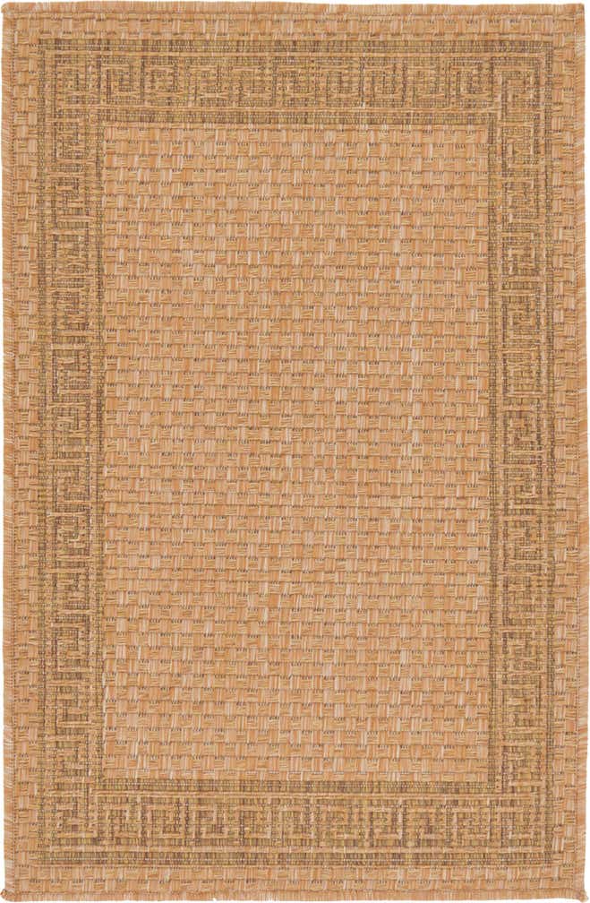 2' 2 x 3' Easy-Clean Border Indoor / Outdoor Rug