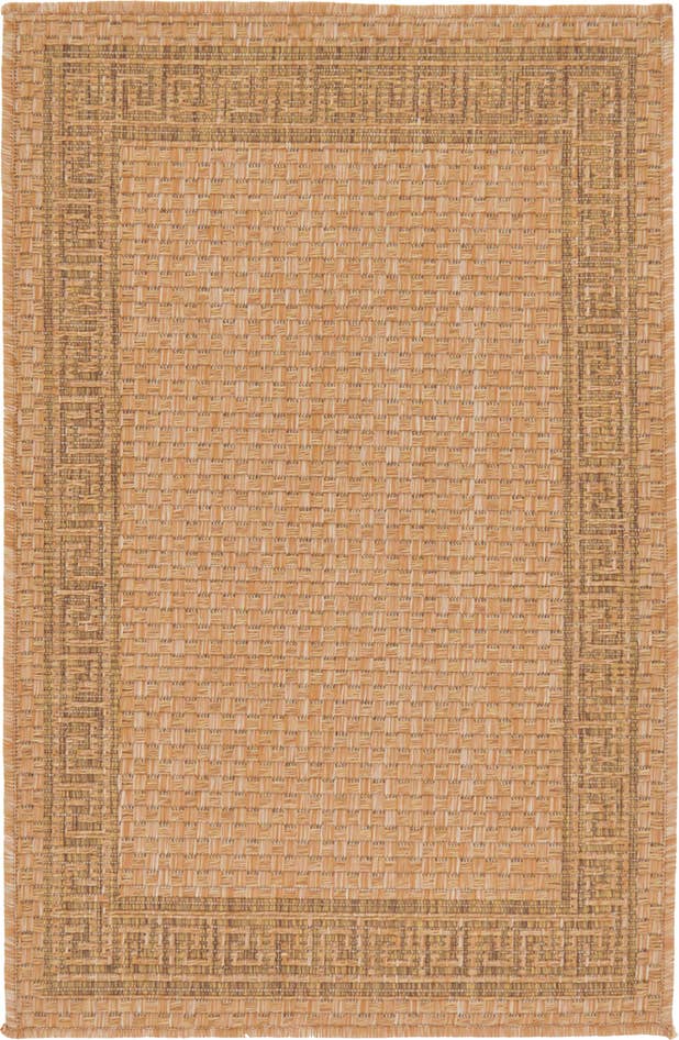 Detail image of 2' 2 x 3' Easy-Clean Border Indoor / Outdoor Rug