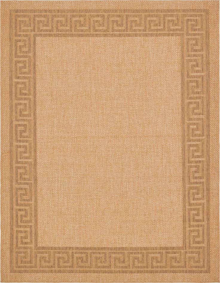 Detail image of 9' x 12' 2 Easy-Clean Border Indoor / Outdoor Rug
