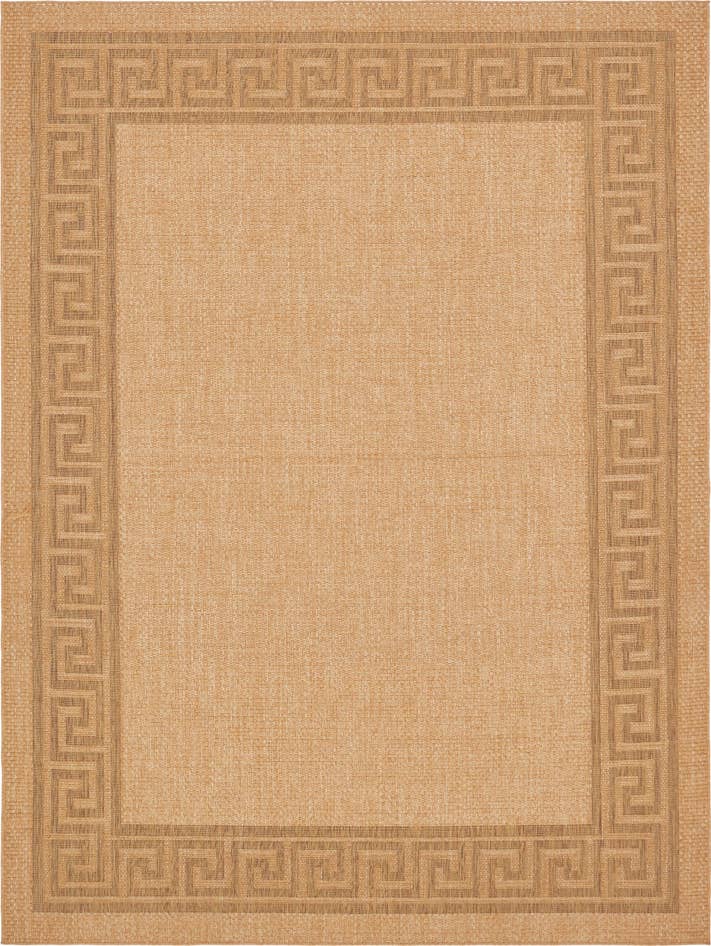 Detail image of 9' x 12' 2 Easy-Clean Border Indoor / Outdoor Rug