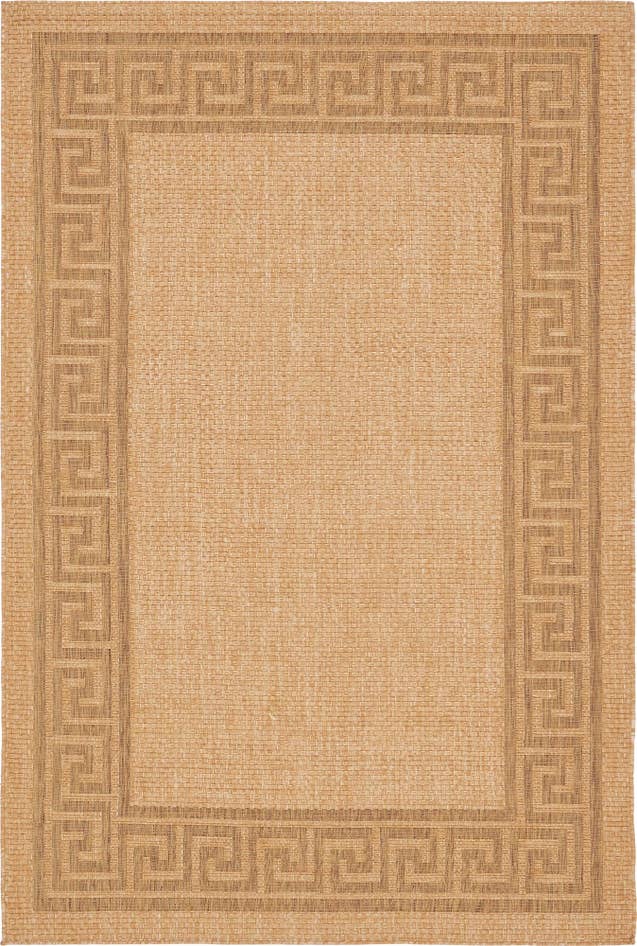 Detail image of 6' x 9' Easy-Clean Border Indoor / Outdoor Rug