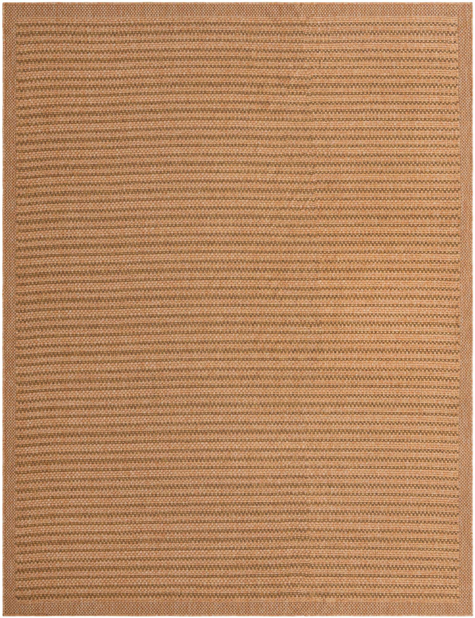10' x 13' 1 Easy-Clean Border Indoor / Outdoor Rug