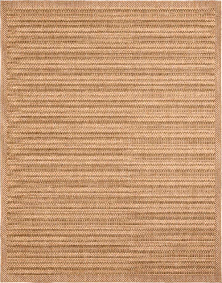 7' 10 x 10' Easy-Clean Border Indoor / Outdoor Rug