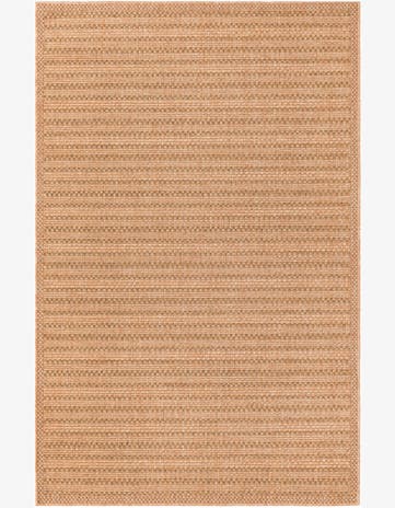 5' 3 x 8' Easy-Clean Border Indoor / Outdoor Rug