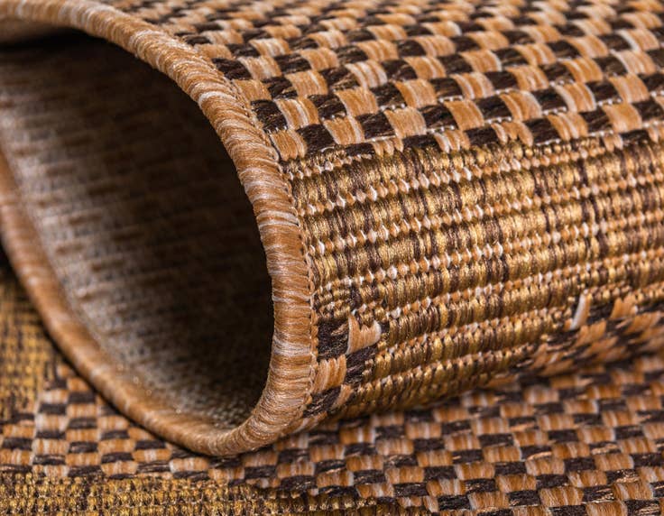 Detail image of 8' x 11' 4 Easy-Clean Botanical Indoor / Outdoor Rug