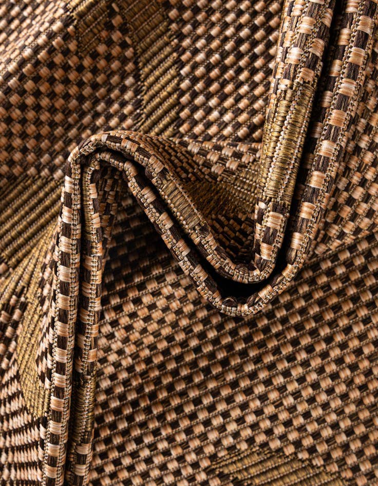 Detail image of 5' x 8'  Washable Botanical Indoor / Outdoor Rug