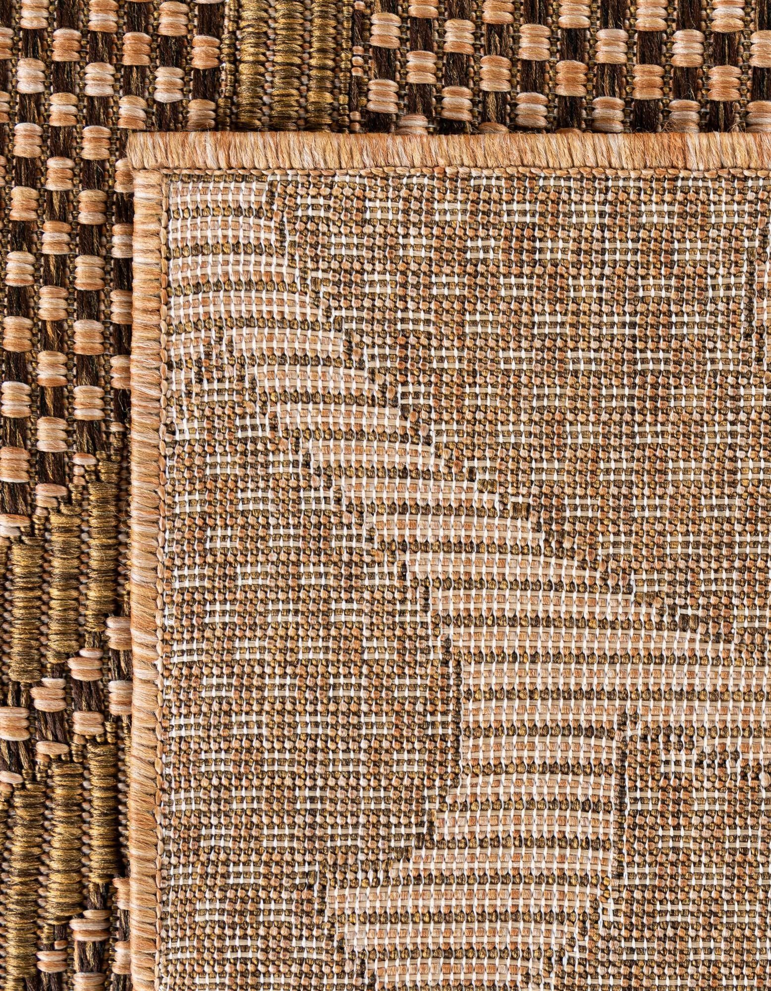 9' x 12' 2 Easy-Clean Botanical Indoor / Outdoor Rug