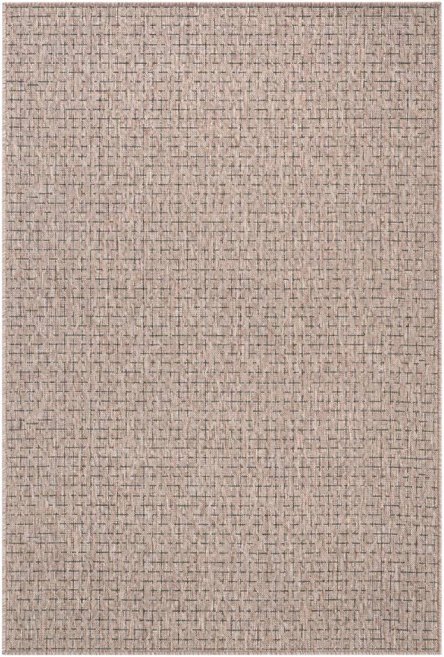 Detail image of 4' x 6' Easy-Clean Checkered Indoor / Outdoor Rug