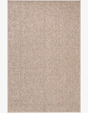 5' 3 x 8' Easy-Clean Checkered Indoor / Outdoor Rug