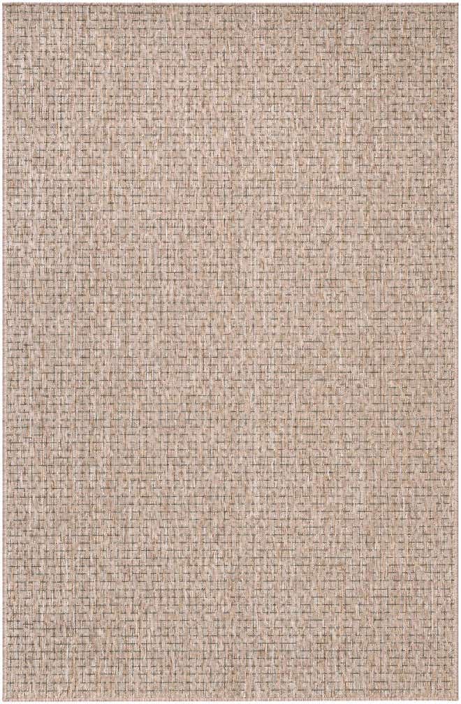 5' 3 x 8' Easy-Clean Checkered Indoor / Outdoor Rug