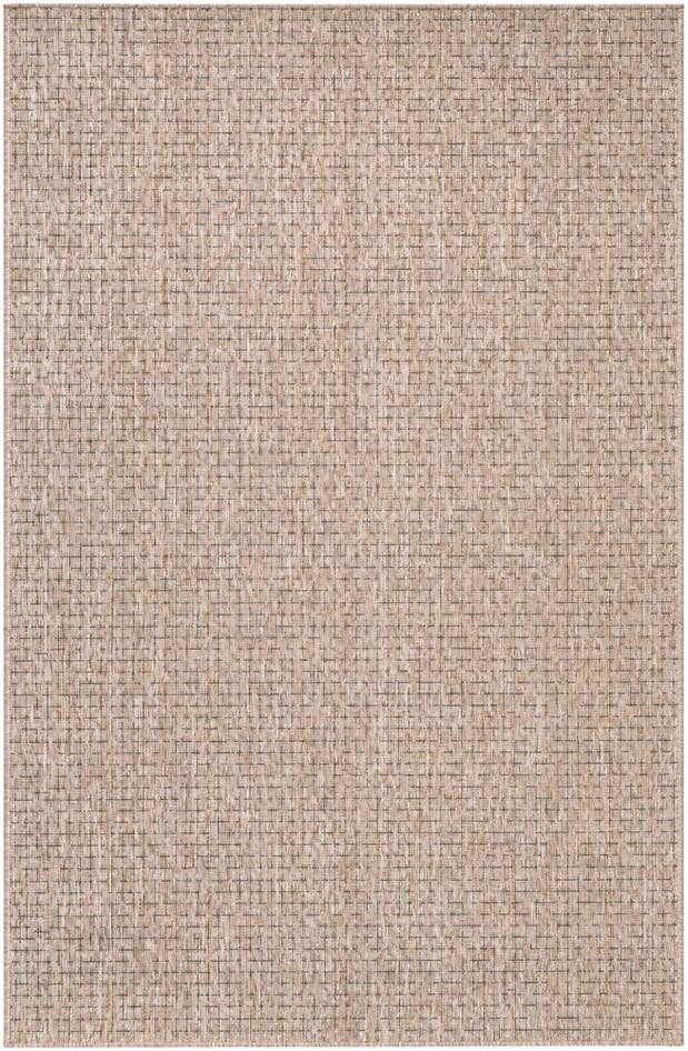 Detail image of 5' 3 x 8' Easy-Clean Checkered Indoor / Outdoor Rug
