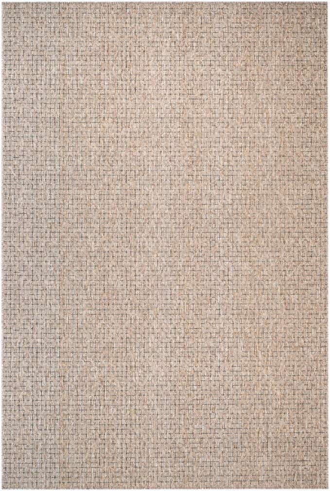 6' x 9' Easy-Clean Checkered Indoor / Outdoor Rug