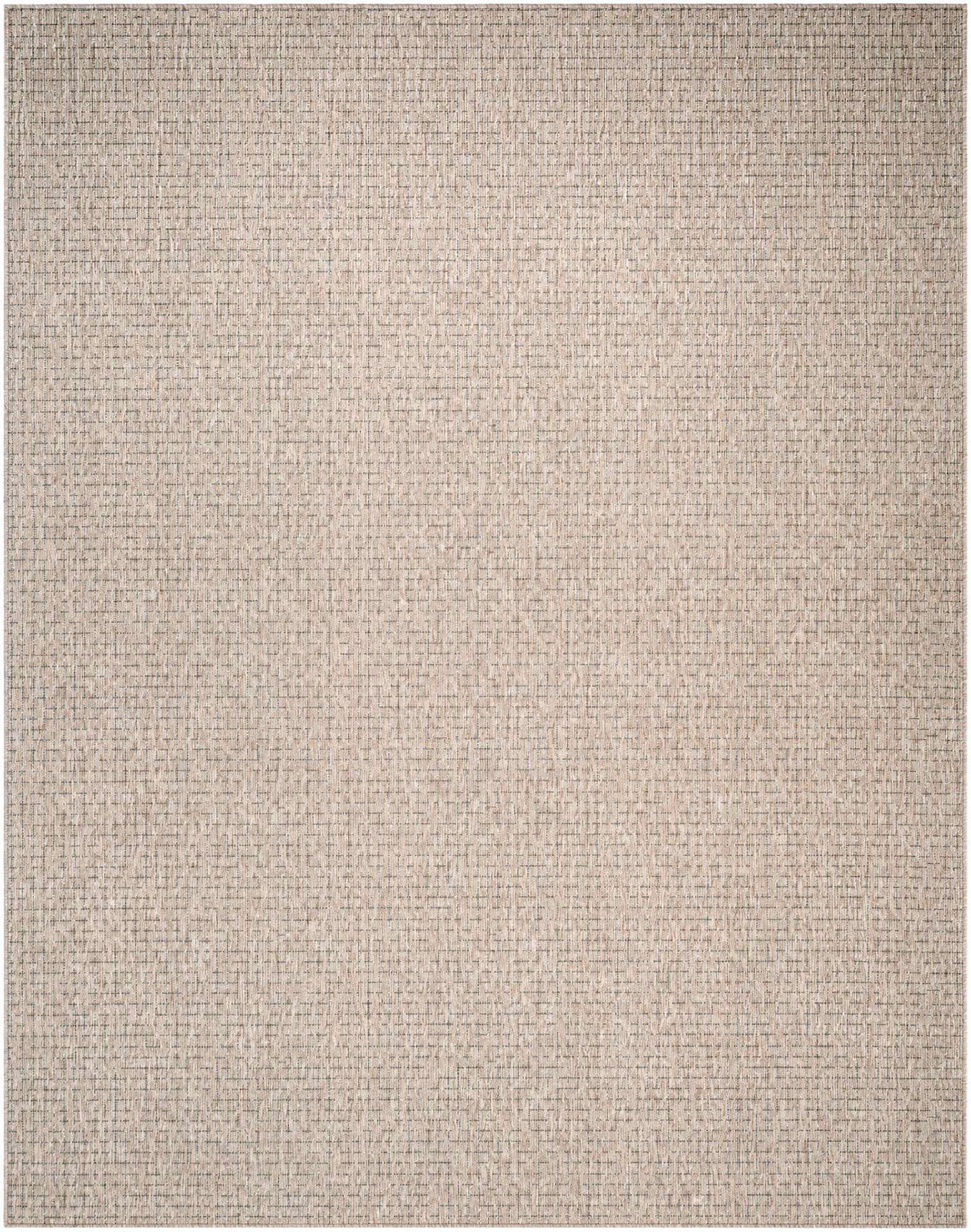 7' 10 x 10' Easy-Clean Checkered Indoor / Outdoor Rug