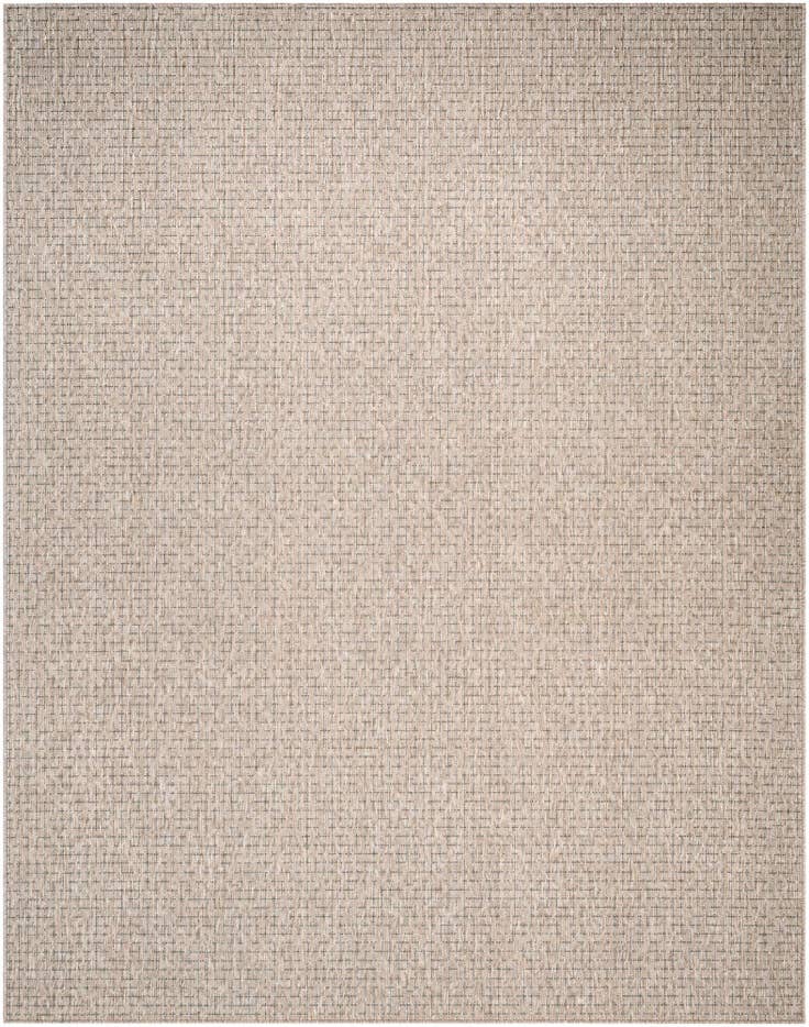 Detail image of 7' 10 x 10' Easy-Clean Checkered Indoor / Outdoor Rug
