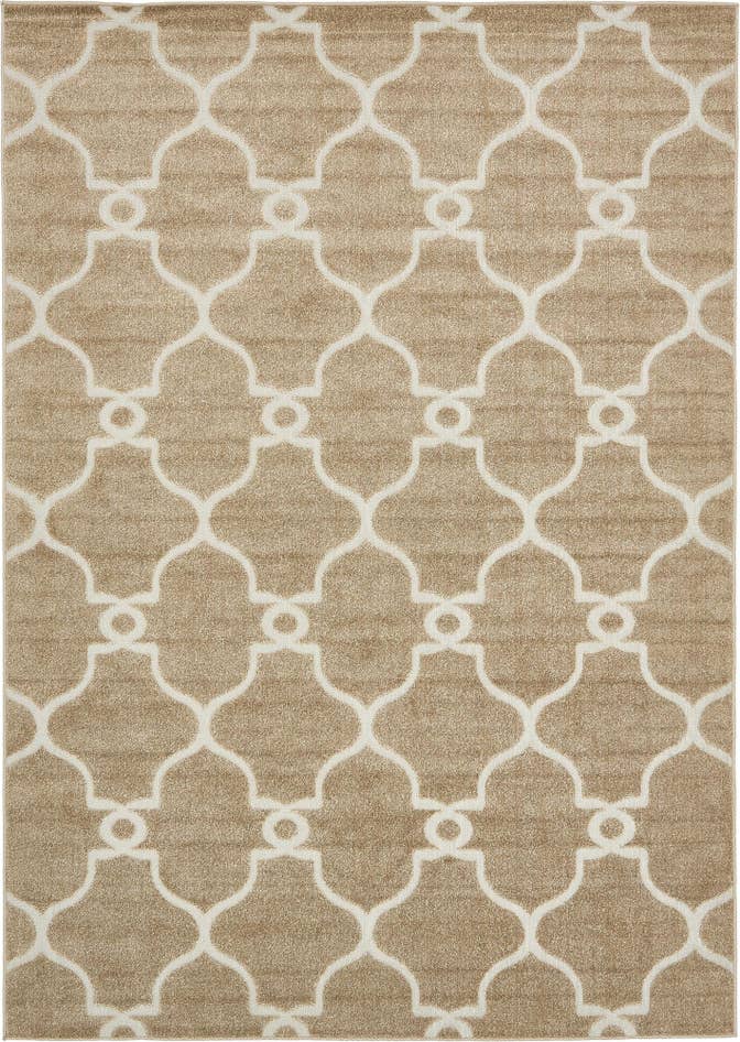 Detail image of 7' x 10' Easy-Clean Lattice Indoor / Outdoor Rug