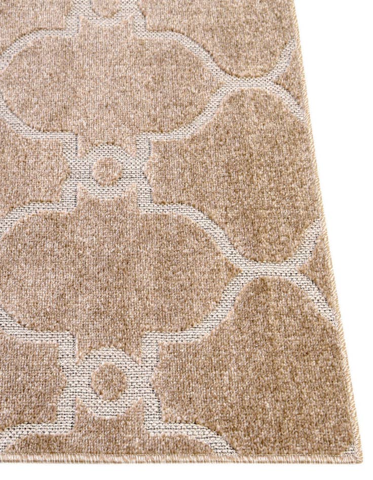 Detail image of 4' x 6' Washable Lattice Indoor / Outdoor Rug
