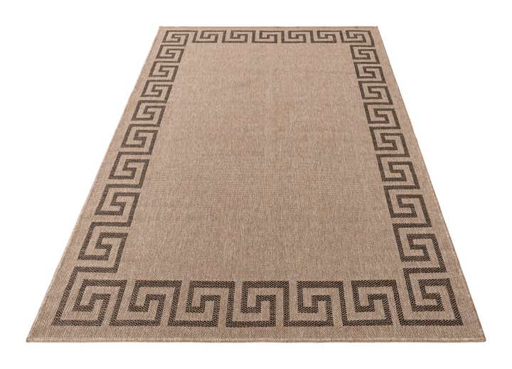 5' 2 x 7' 6 Easy-Clean Modern Indoor / Outdoor Rug