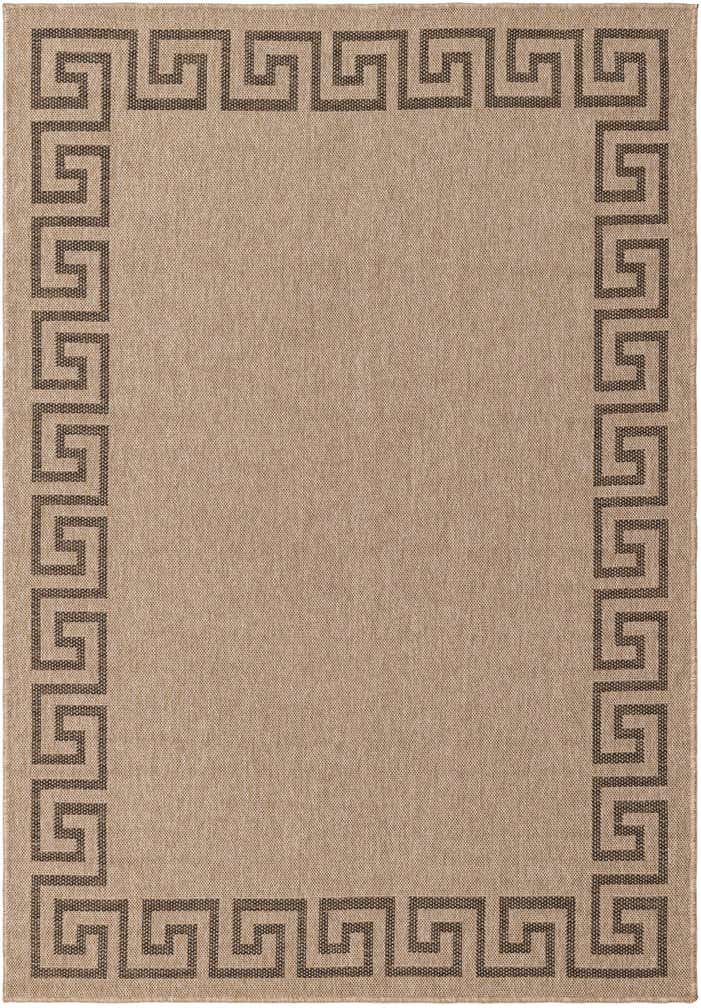 5' 2 x 7' 6 Easy-Clean Modern Indoor / Outdoor Rug