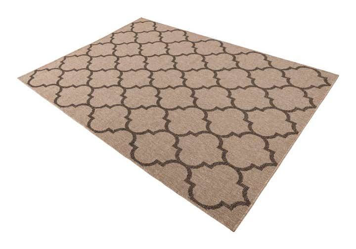 5' 2 x 7' 6 Easy-Clean Modern Indoor / Outdoor Rug